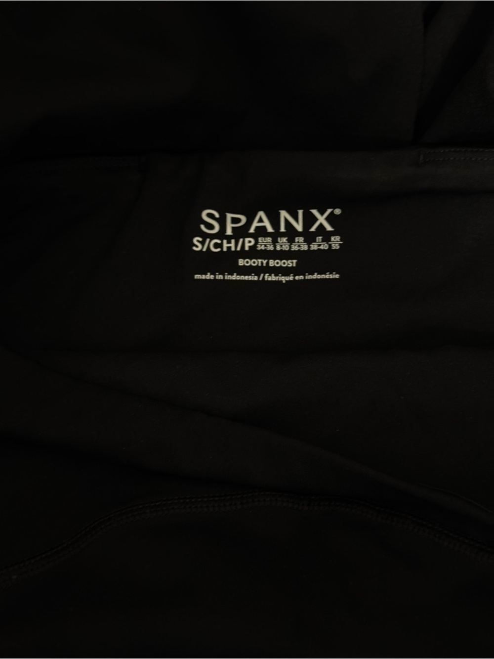 SPANX Booty Boost Flare Leggings - Black